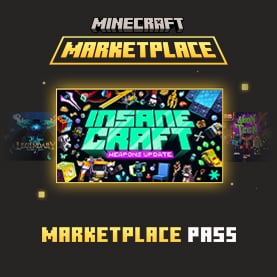 The InsaneCraft Pack included in Marketplace Pass for April 2024