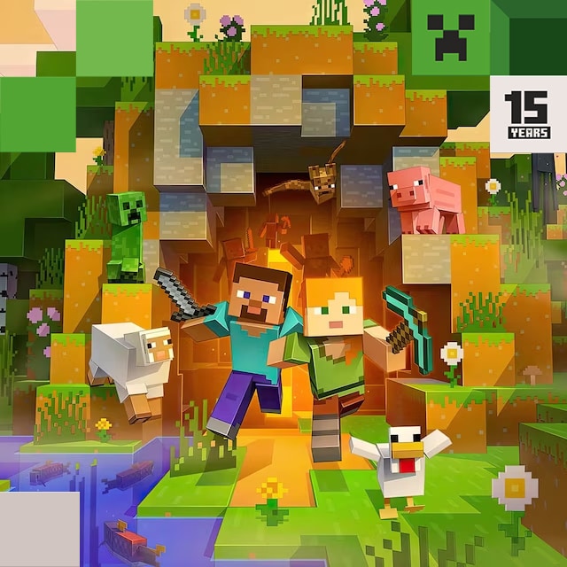 Minecraft: Java & Bedrock Edition key art